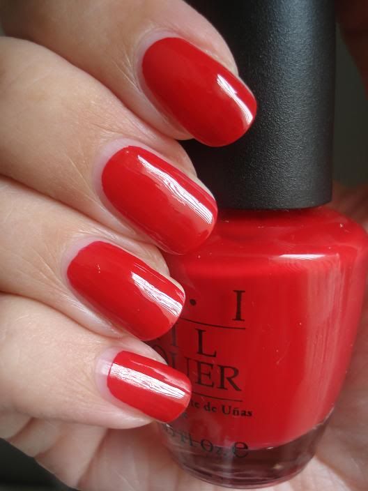 NOTD: OPI - Color So Hot It Berns (Swiss collectie)